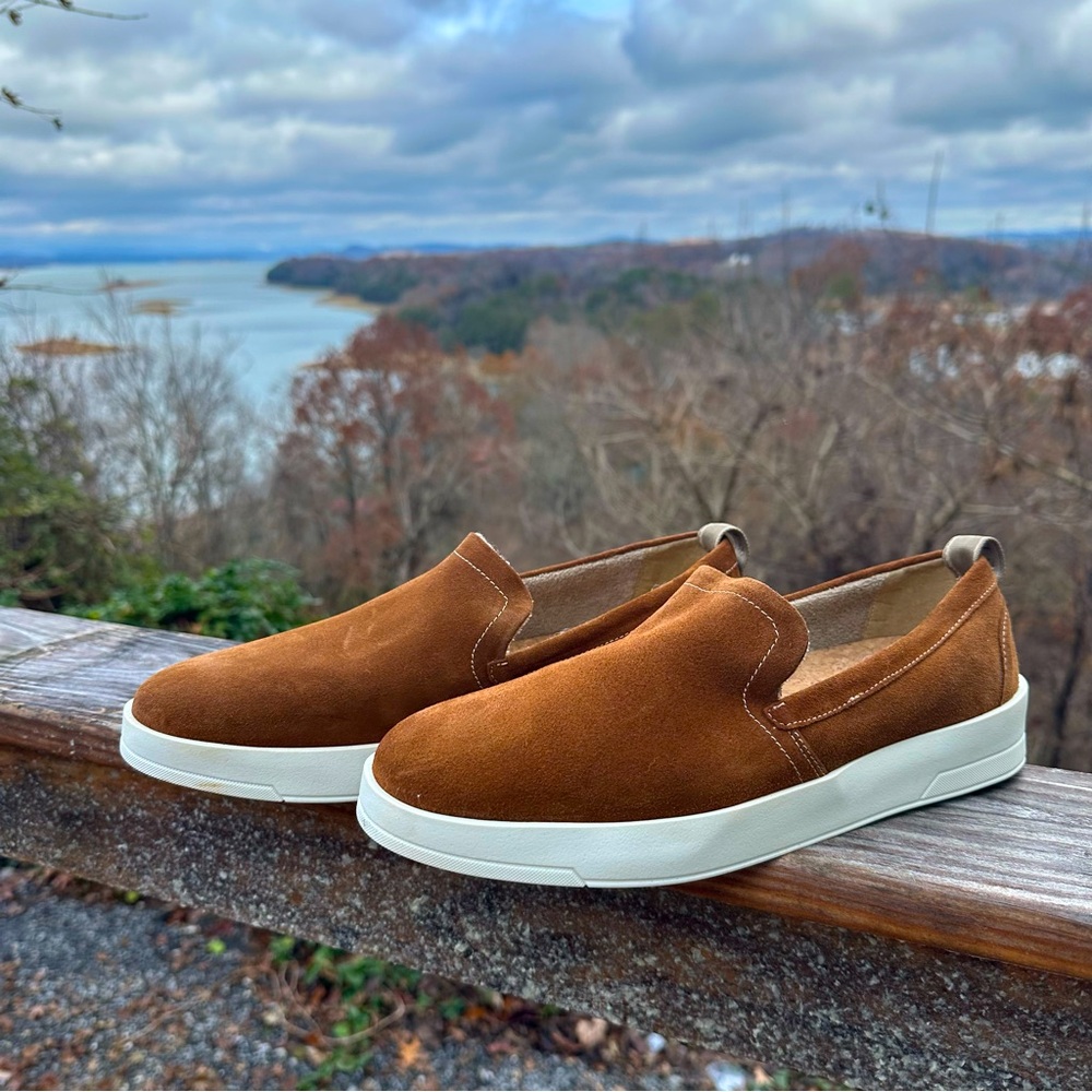 Shoe The Bear Noah Slip-on Suede Tan size 43 shoes